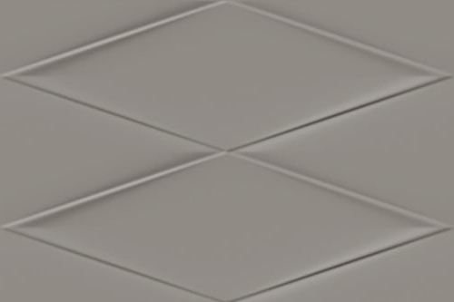 Настенная плитка Vegas серый рельеф 25x75