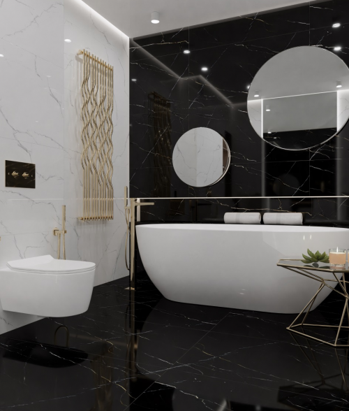 Керамогранит Royce Rivona Black 600X1200